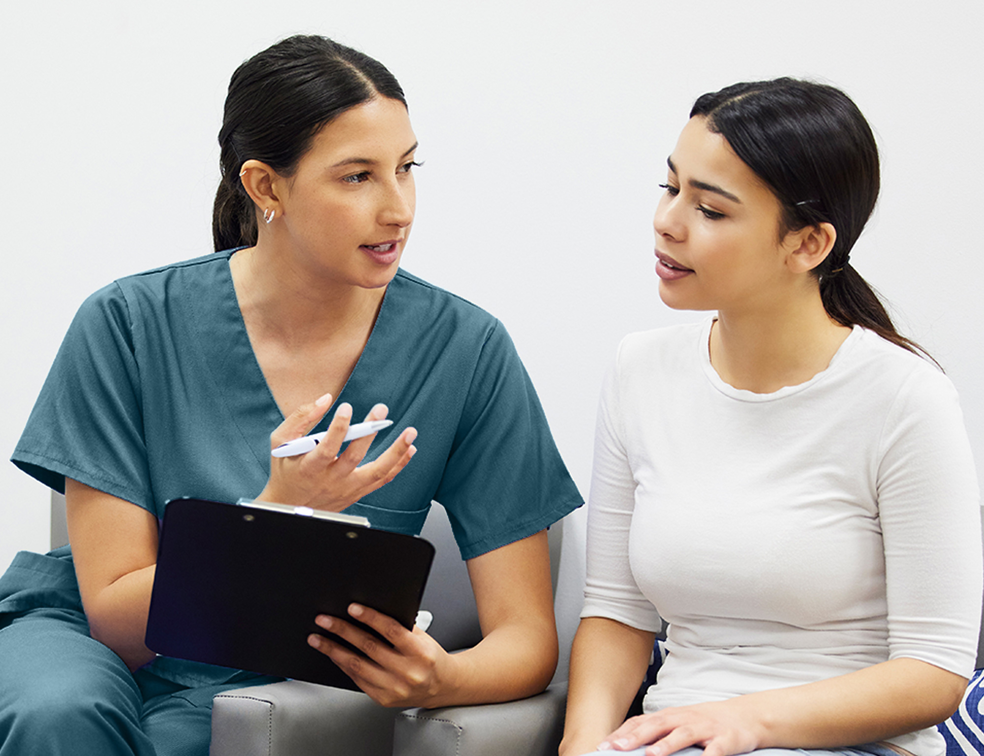 dental insurance discussion with patient